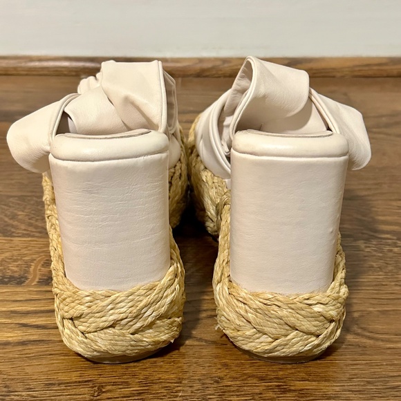 Paloma Barcelo Wrap Leather Sandals Size 40 - Picture 6 of 6